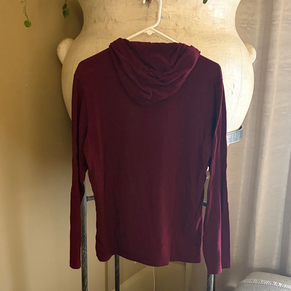 Polo by Ralph Lauren Maroon Hoodie - Picture 3 of 3